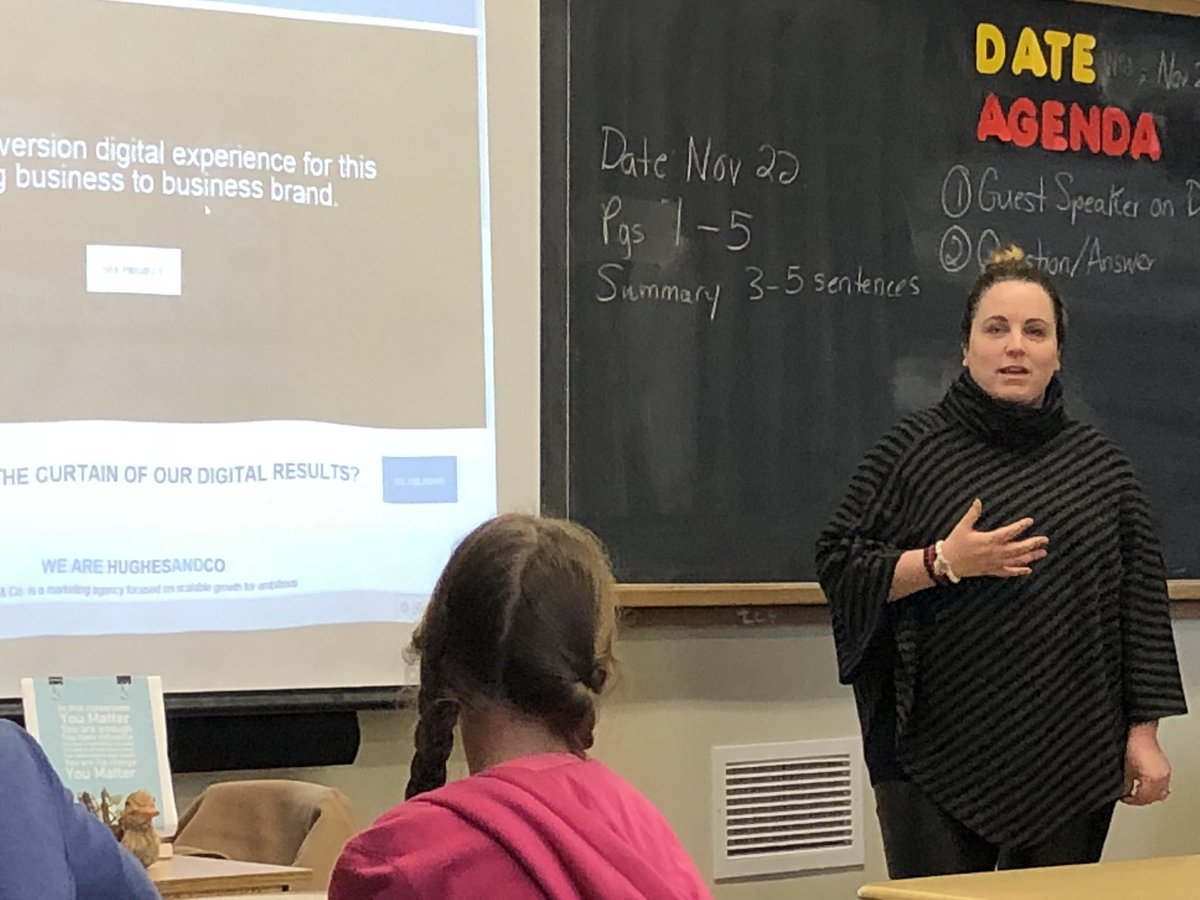 the_GNCC's tweet photo. Huge thank you to @alliehues @HughesNCo for talking to grade 10’s today about careers in digital media in #Niagara for our #JobRoute program! @NEXTNiagara @dsbn https://t.co/A2AhgUY6kJ
