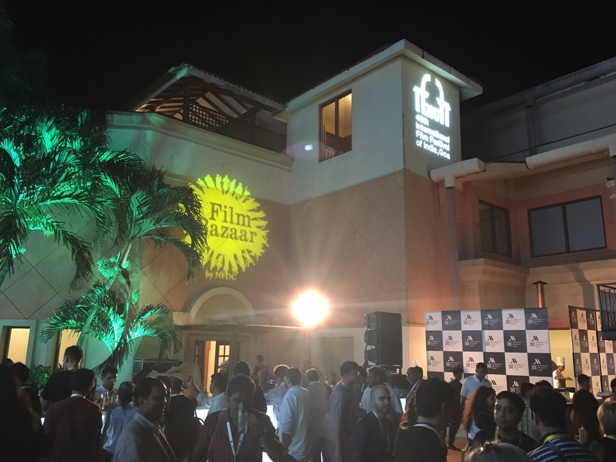 Thanks to <a href="/nfdcindia/">NFDC India</a> for hosting us at this year's Film Bazaar, South Asia's largest global film market! #film #CineSend