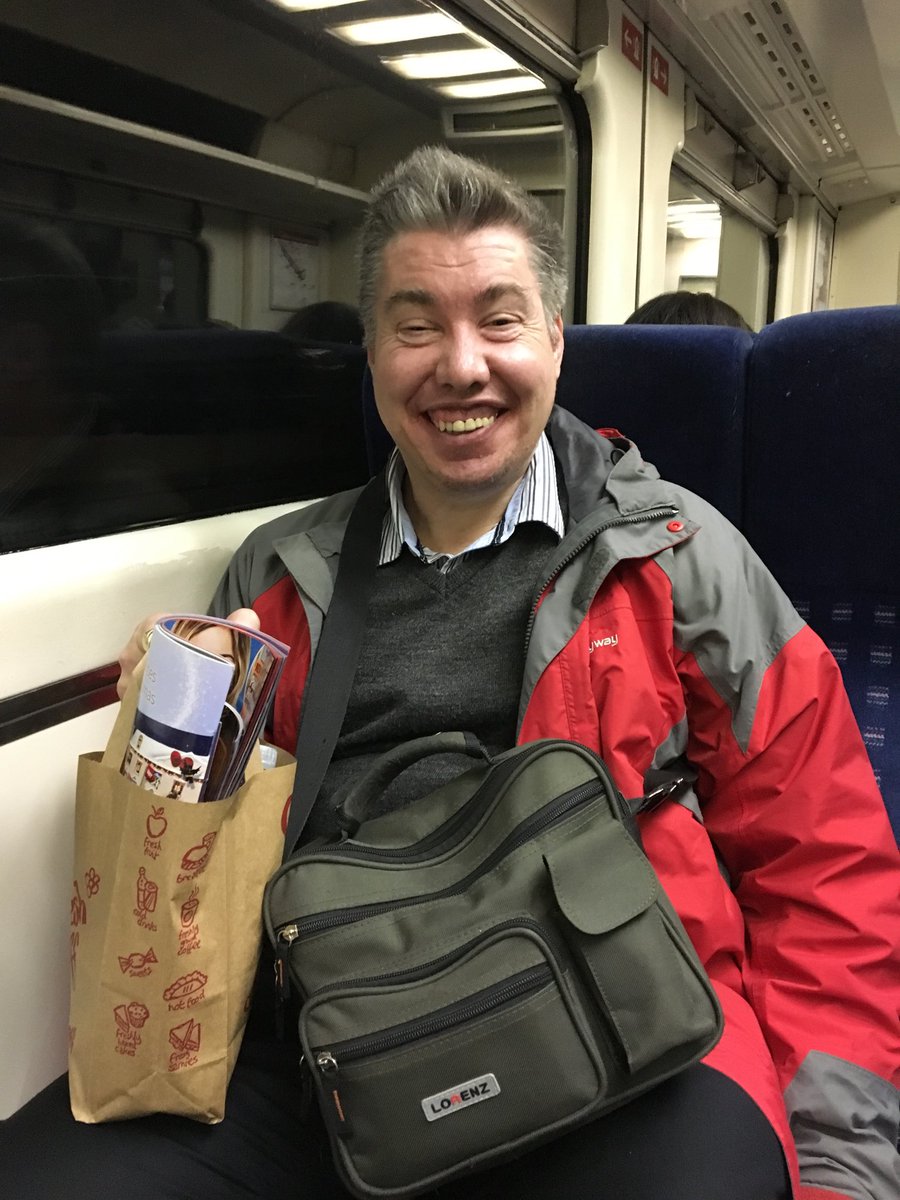 andydcooke's tweet photo. James still smiling after #sharing25. 'Enjoyed taking part and doing the workshop on co production & food was ver good'. @SharedLivesPlus https://t.co/1ylLmR8rX7