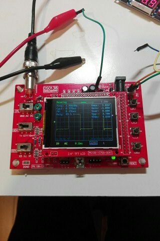 NeoBuilder's tweet photo. Test d'un petit paquet du jour. #CaPeutToujoursServir #oscilloscope #dso138 https://t.co/yppwW7j3XJ