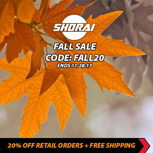 20% OFF and Free Shipping. Code: FALL20 . Ends Soon!! shoraipower.com/Shorai-Fall-Sa…