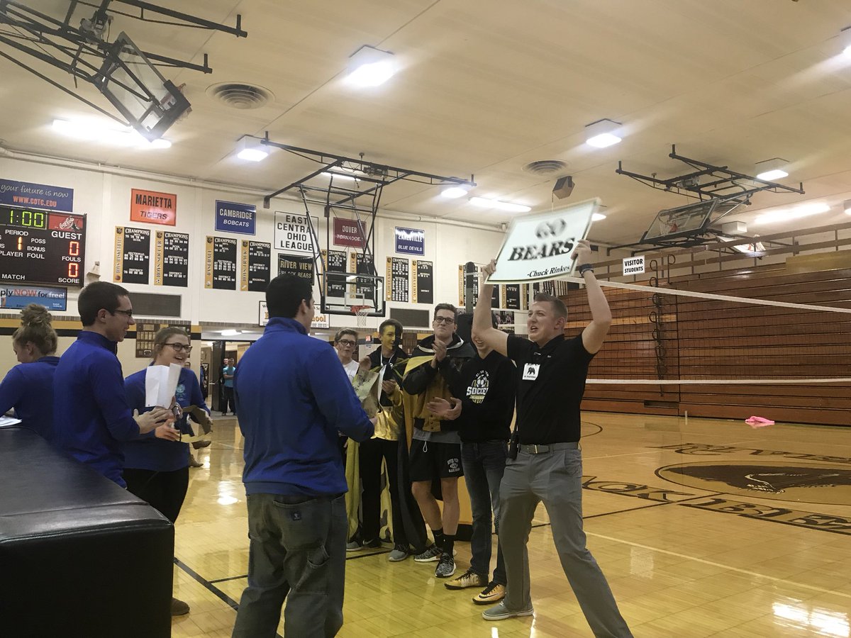 RVHSGoBears's tweet photo. Mr. Black Bear Challenge winner! #respectandmaturity #GoBears
@rvteenlead @CorpsTeen https://t.co/K03fazF1Zc