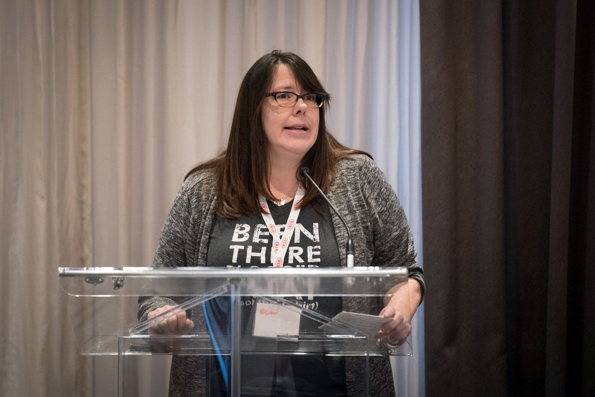 Swell_Atlantic's tweet photo. How cute are these pictures? Huge thanks to @CurtainsAreOpen for introducing our morning keynote @thePositiveMOM_ at #BlogJamHFX @ORegansKIA #KIADrivesBlogJam https://t.co/sMZKknRZ4Q