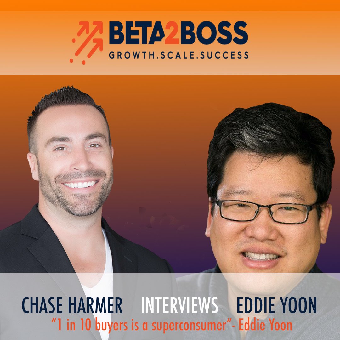 ChaseHarmerr's tweet photo. New #BETA2BOSS Podcast! Chase Harmer interviews Eddie Yoon teaches listeners how to perfectly target your ideal customers and find the exact people ready to $GIVE YOU MONEY$💰
Ready to learn how? To tune in: Click https://t.co/ulXb0VrjoX #HustleHarder https://t.co/oYt1HOxYWS