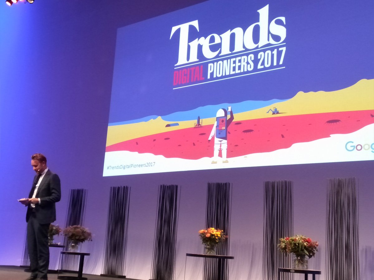 Inspirerende verhalen van Belgische bodem #TrendsDigitalPioneers2017 met oa <a href="/nanopixel3d/">Nanopixel</a> en @Attentianl @Attentiafr