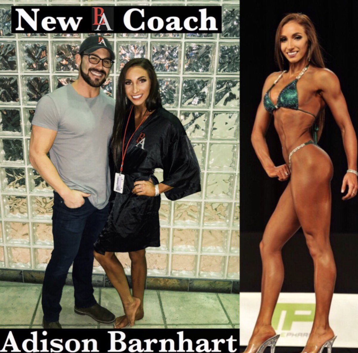 BairAesthetics's tweet photo. Pleased to announce our newest BA diet coach is @AdisonBarnhart !! π€ Big things coming from this girl πͺπ½ #BAcoach #DietitiansRule https://t.co/beFKxlo7Sp