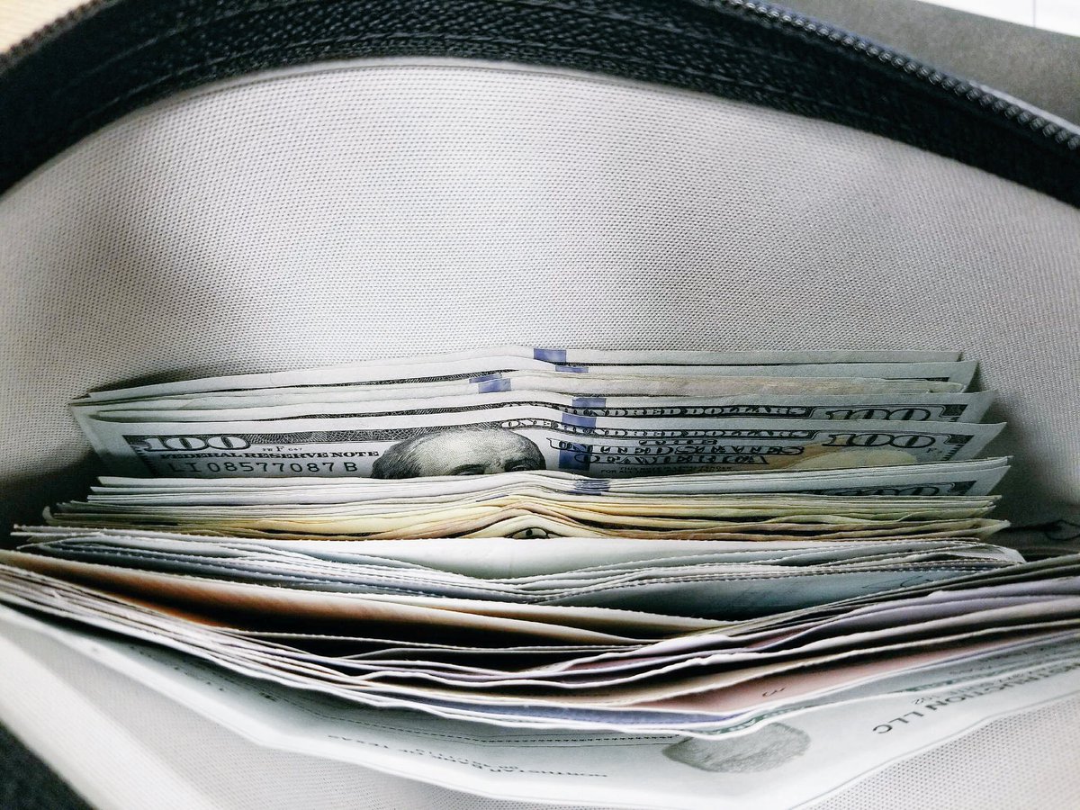 Fort Worth Police on Twitter "Gene finds a bank bag full of cash and