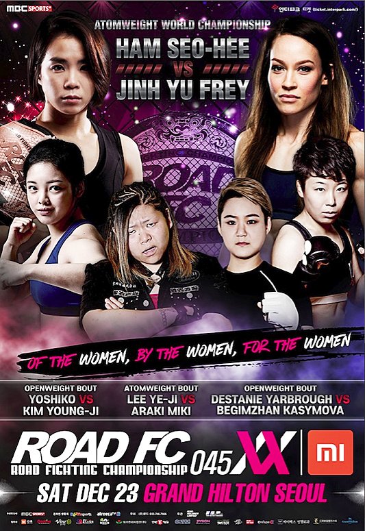 Lady Go Sugi Photographer 世志琥の相手は先日のdeep大田区でkingレイナと対戦したキム ヨンギ ハム ソヒvsジン ユー フレイ Road Fc女子アトム級タイトルマッチ 世志琥vsキム ヨンギ リ イェジvs荒木未来 他全4カードが決定 12 23 Road