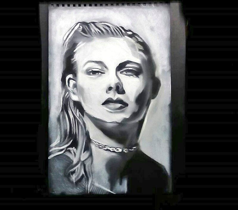 lorena_vidrio's tweet photo. ...READY FOR IT 👀 New Taylor Swift drawing 👀
#AreReadyforit  #readyforit #lookwhatyoumademedo #TaylorSwift #song #singer #beautiful #drawing #madewithcharcoal #charcoaldrawing  #artsrealism #blackandwhite #drawingaday #strathmorepaper #myart #illustration #illustrator #drawing https://t.co/6kkbFYT9ak