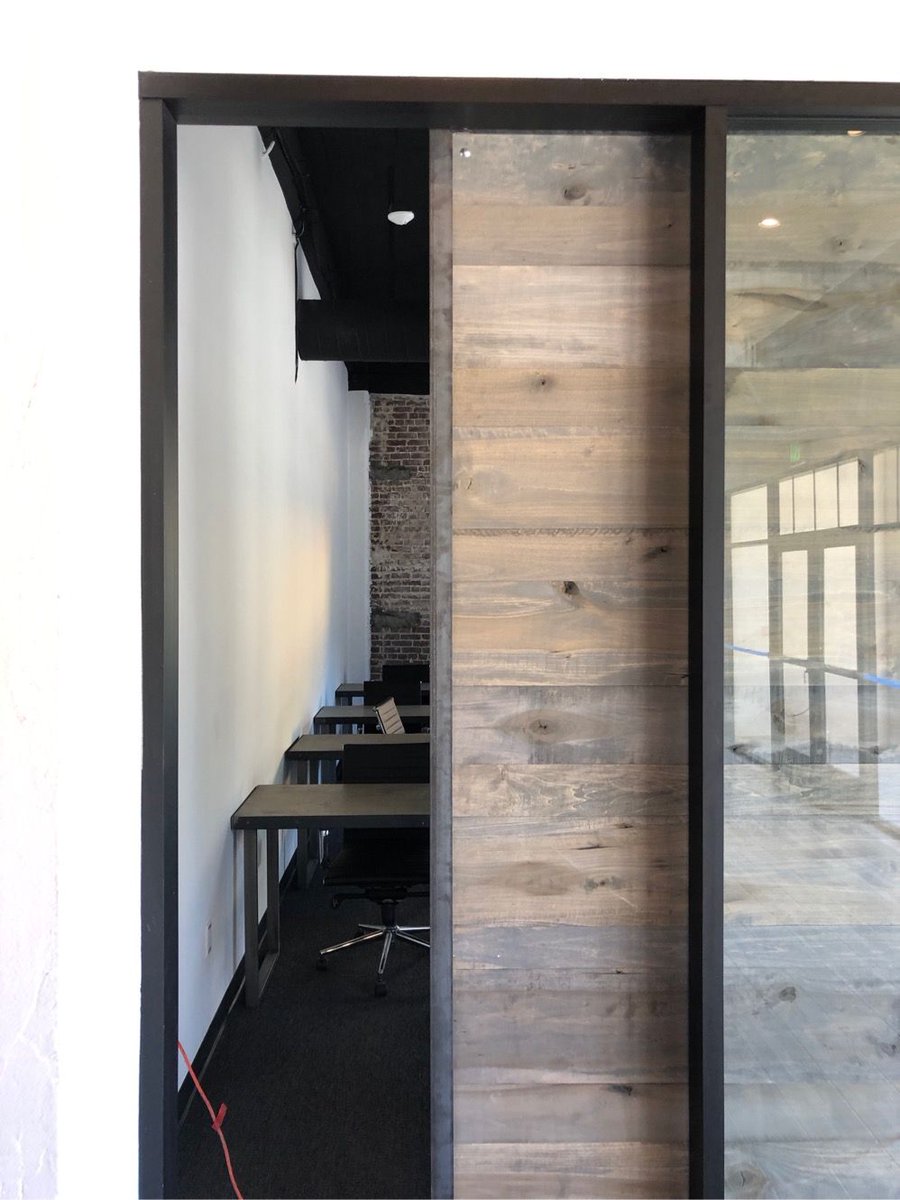 ivadesignbuild's tweet photo. Office TI almost complete. Another project is due closing by the end of the year #construction #ti #tenantimprovement #officespce #architecture https://t.co/NpDGMkWF1R