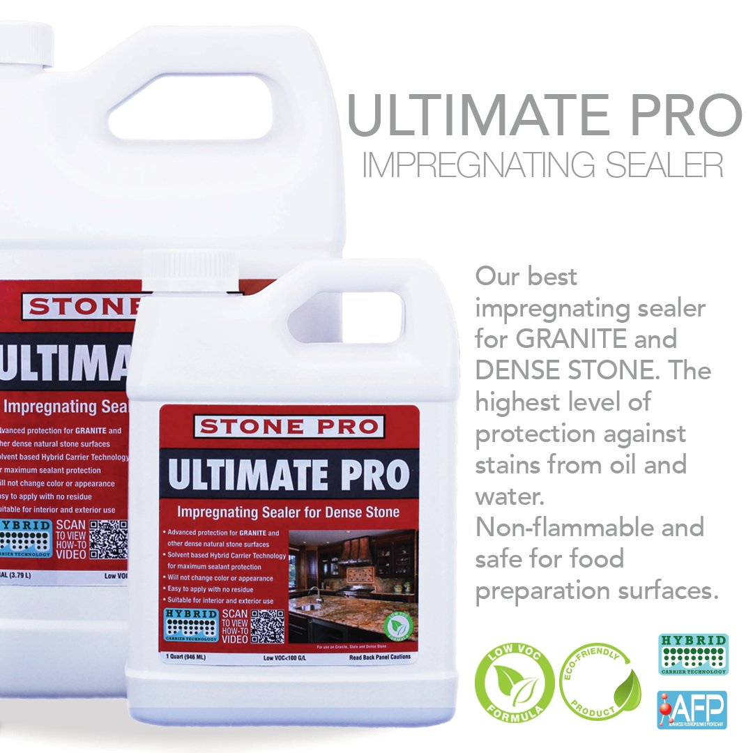 Stoneproonline's tweet photo. Stone Pro-Ultimate Pro Impregnating Sealer for Dense Stone. The most advance technology currently available for stain protection. #stonepro #granitesealer #stonesealer #impregnatingsealer #protection #anaheim #stoneproonline #sealer #kitchencountertops https://t.co/jVkxWn4Ks0