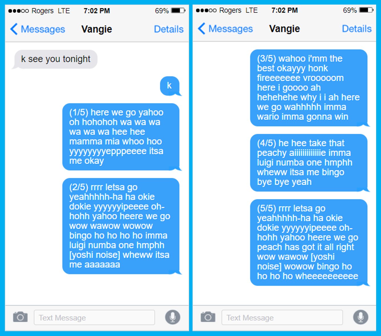 Seb Foxallen I Accidentally Texted My Wife With Voice Recognition While Playing The Mario Kart