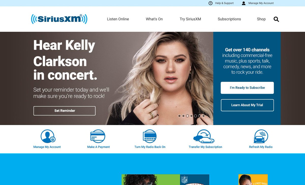 kellyclarkson's tweet photo. Listen to my @siriusxm album release party all weekend on hits 1 and the pulse! ❤️❤️ https://t.co/Bf6OobseHx