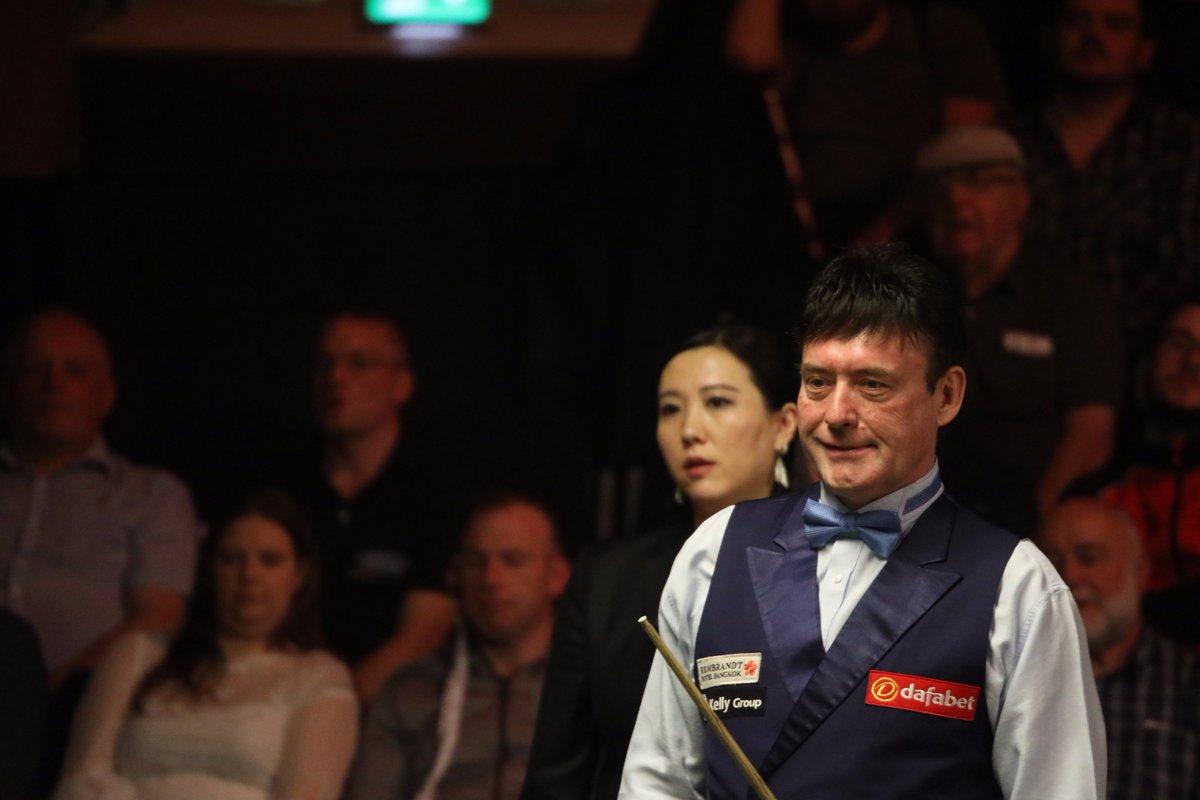 WeAreWST's tweet photo. 📸 Whitewash

A popular winner tonight, @jimmywhite147 has defeated Jak Jones 4-0 to reach the last 32 in Belfast.

Could he lift the Alex Higgins Trophy? #NIOpen https://t.co/KLhGpL0IGR