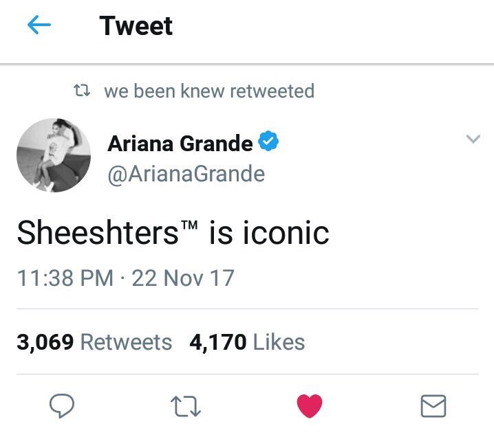 sheeshters's tweet photo. #sheeshters we been knew lmao the gal knows https://t.co/m9Xw80oP3h