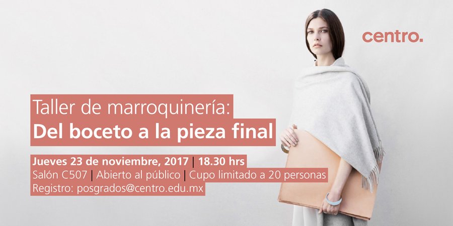 centro_news's tweet photo. Regístrate al taller y diseña increíbles bolsas con @RoyalDalia1 el día de mañana 👝

Conoce nuestra Especialidad en Diseño de calzado y marroquinería: https://t.co/IamhRQFnsa https://t.co/EA7PwD8iPY