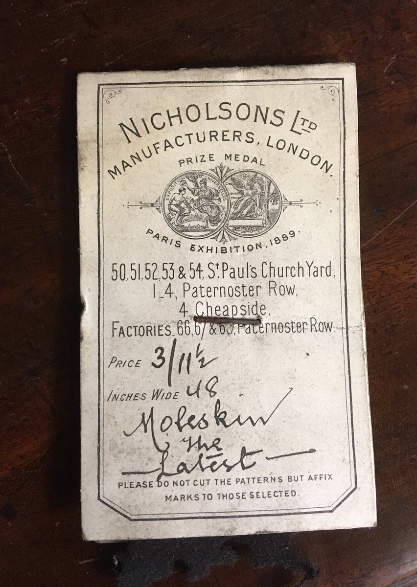 Today a whiff of Edwardian life at 16 Southwick Street Hyde Park, discovered fallen behind the loose back panel of a Chippendale desk.