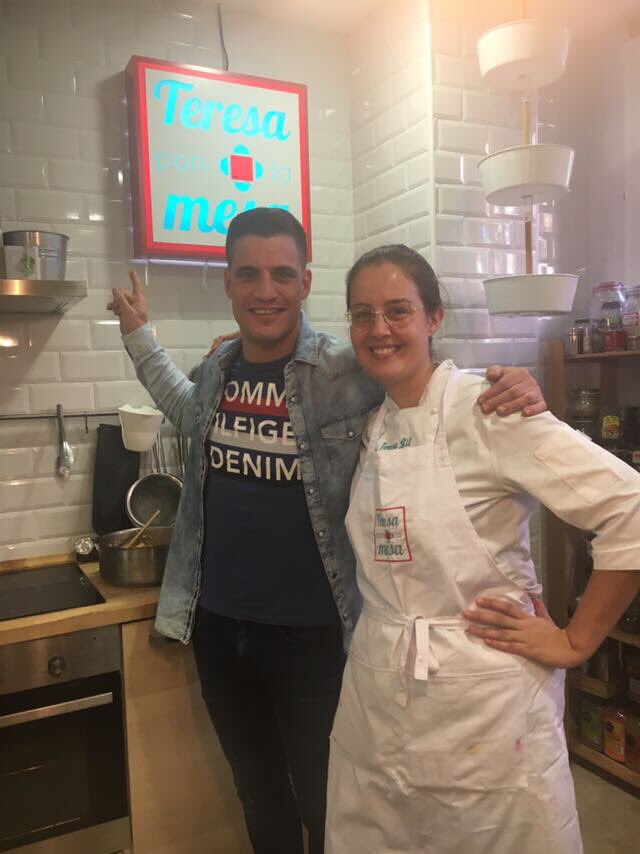 teresaponmesa's tweet photo. @lacuentaTM estrena con un rico #Cocido de #Madrid #LaCuentaCocidoTM con @tabernalabola @TreZerestaurant y #LaPosadaDelLeon mucha suerte para los 3 #restaurantes y a #LaCuentaPorFavor y @MiguelCoboChef por el impulso a la #gastronomia https://t.co/2eDe8DLHB9
