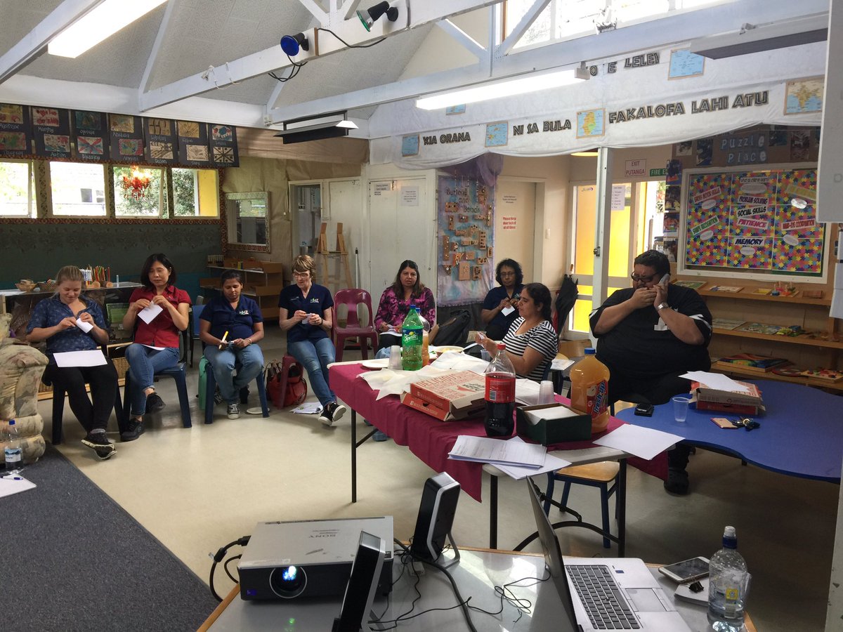 karalee_tangiau's tweet photo. IMOKO cluster hui with AKA Otara Kindergartens &amp; KiNZ East Tamaki revisiting PDSA with @snehas18 nga mihi Bairds Kindergarten for yr manaaki https://t.co/5npjDI0lDc