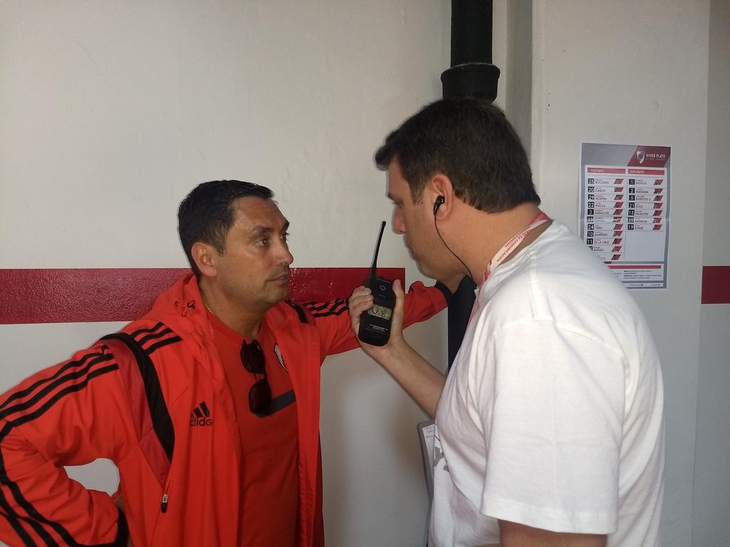 VamosConTrillo's tweet photo. . @DrCarlosTrillo en @Continental590 con @Sebasrur  "lo mejor para #River es que el 3/12 vengan a votar muchos socios" https://t.co/N1DA2NeJzc