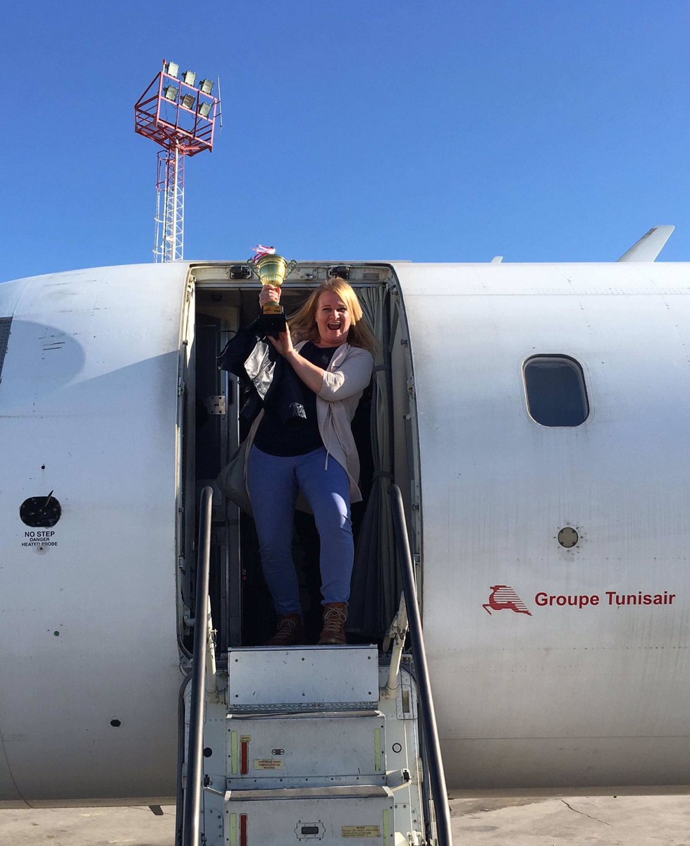 The proud moment when the trophy made it's way home 🏆🇬🇧✈️<a href="/tunisair_info/">Tunisair Tunisie</a> #ukbakingteam #tunisia2017 #festivalinternationaldupain
<a href="/DawnFoodsUK/">Dawn Foods UK</a> <a href="/Russums/">Russums</a> <a href="/TheChoughBakery/">The Chough Bakery</a> <a href="/Bachmanns/">Bachmanns Patisserie</a> @Marriages_flour @coopswinton <a href="/Train2bake/">David Mizon</a>