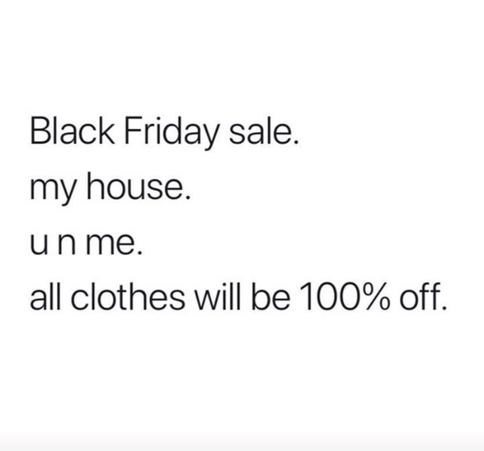 Indeed #BlackFriday2017 https://t.co/yXUSaFlYm7<a href="/tag/blackfriday2017"class="tags">#BlackFriday2017</a>