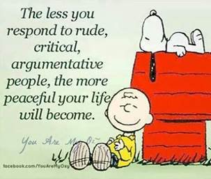 SophiaCayerEFT's tweet photo. Respond with a smile, and let it go!
#keeponkeepingon #ignorethehaters #hatersgonnahate #peacefullife #letitgo #dontrespond #charliebrown #snoopy #belikesnoopy https://t.co/gGNlfTPZkq