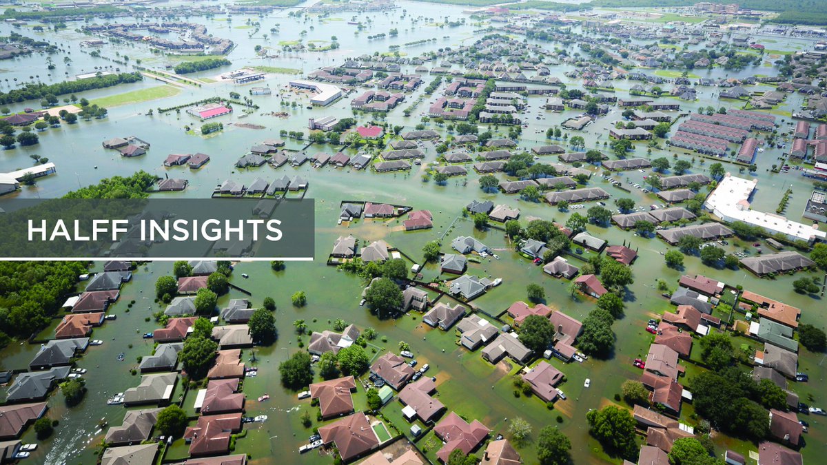 wearehalff's tweet photo. While hurricanes such as #HurricaneHarvey, Allison, Katrina &amp; Sandy were devastating in their own unique ways, they have also had a great impact on the evolution of technology to identify flood risk. We are introducing a five-part series: https://t.co/DbrfcxJHtl #HalffInsights https://t.co/GGq6Po29T0