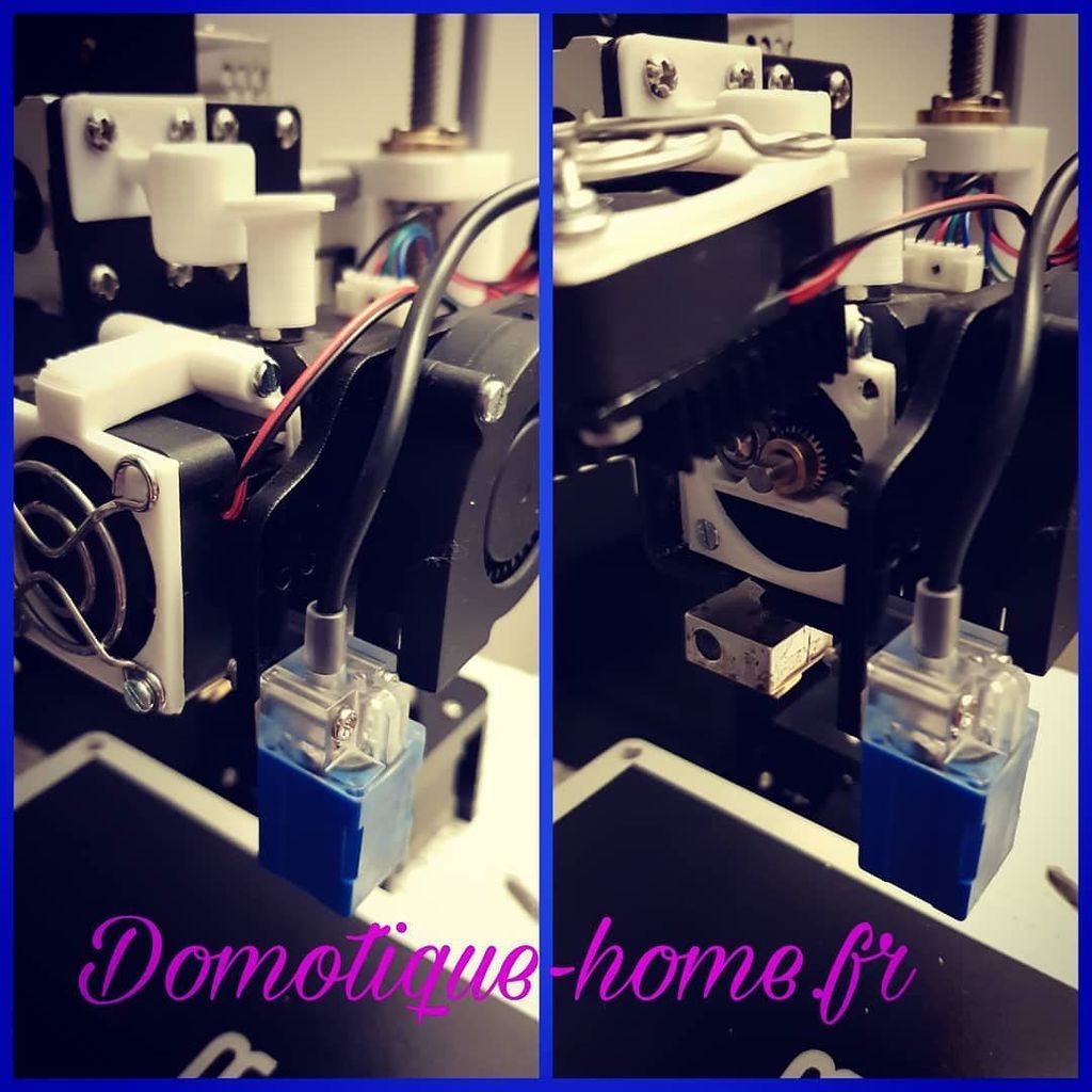 domotiquehome's tweet photo. Encore une petite modif sur #aneta8
Accès rapide à l'extrudeur. Changement du filament et nettoyage sans démontage
#domotiquehome #3d #printing #printing3d #impession3d #anet #a8 https://t.co/PCpS5ckmOv