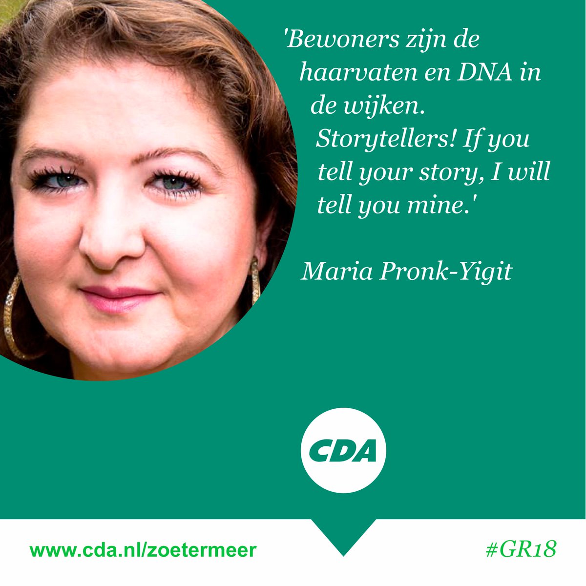 MariaYigit's tweet image. 'Bewoners zijn de haarvaten en DNA in de wijken. Storytellers! 
If you tell me your story, I will tell you mine.'