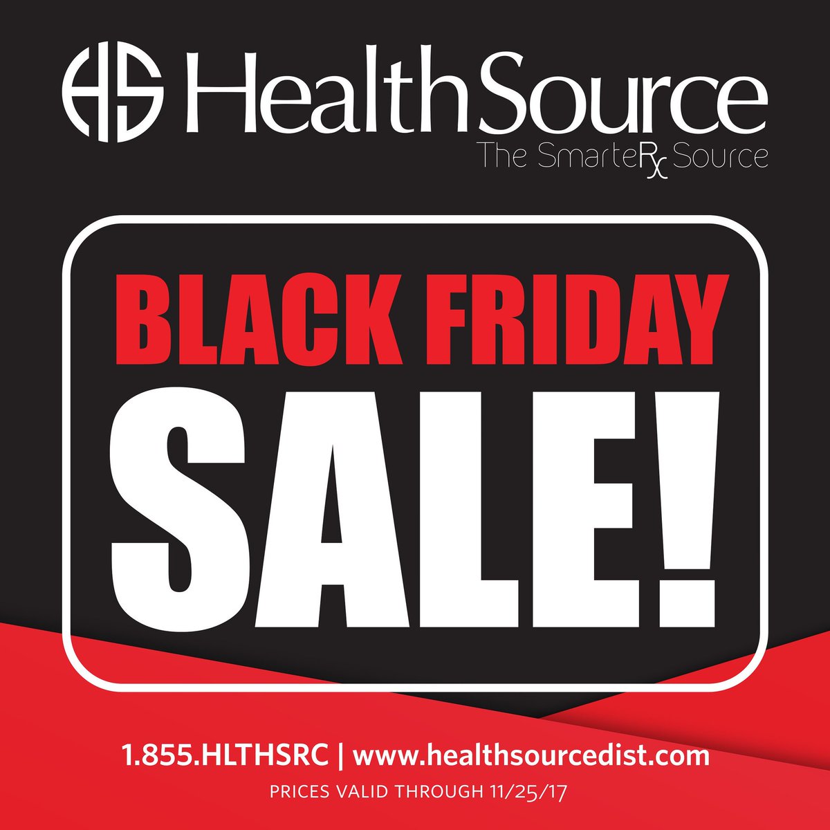 Attention Pharmacy Owners!

Make sure to take advantage of our exclusive Black Friday deals!

*BEST DEALS OF THE YEAR*

#BlackFriday #MegaSale #GreatDeals #Pharmacy #PharmacyOwner #Pharmacist #IndependentPharmacy #HealthSourceDistributors #Pharmaceuticals #Generics #Brands