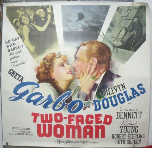 Groucho_y_yo's tweet photo. TWO-FACED WOMAN / La mujer de las dos caras
Greta Garbo George Cukor Melvyn Douglas
#Poster #UsPoster #AmericanPoster #2070x105cm #Comedy #6sheet #Linenbacked #Entelado https://t.co/DRFGLPWlFN