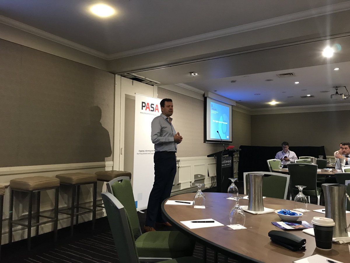 SylwiaLogan's tweet photo. Henning Petzold is speaking about What Digital means for procurement. #PASAcapability https://t.co/QnJqZNnhu3