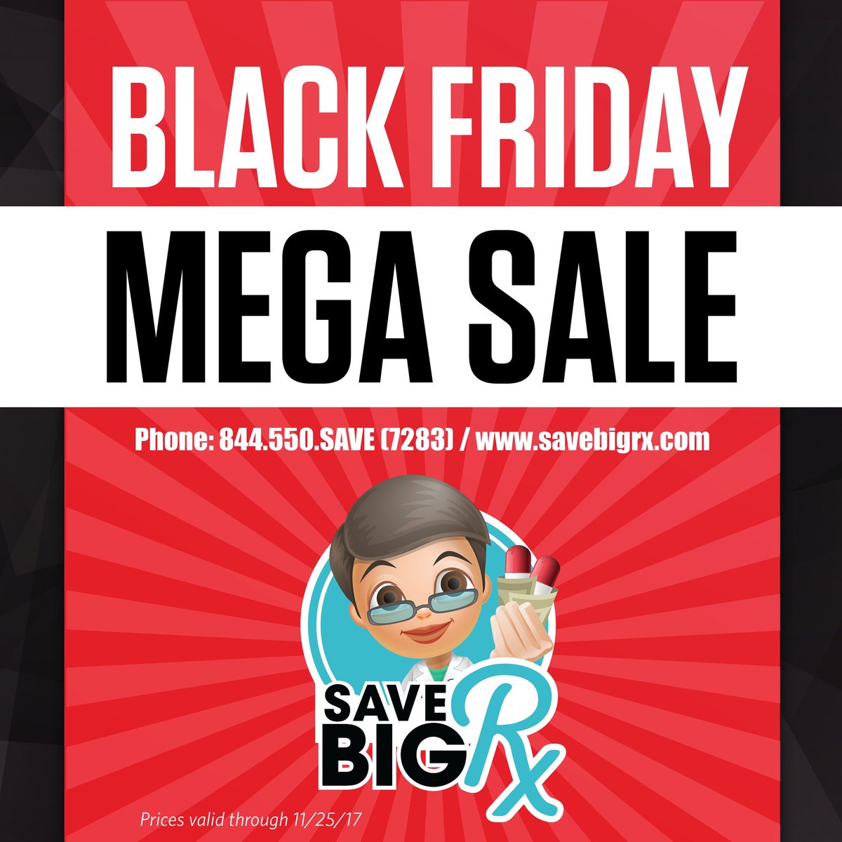 svbigrx's tweet photo. Attention Pharmacy Owners!

Make sure to take advantage of our exclusive Black Friday deals!

*BEST DEALS OF THE YEAR*

#BlackFriday #MegaSale #GreatDeals #Pharmacy #PharmacyOwner #Pharmacist #Pharmacies #IndependentPharmacy #SaveBigRx #SaveBig #Pharmaceuticals #Generics #Brands https://t.co/SvYOegmiNZ