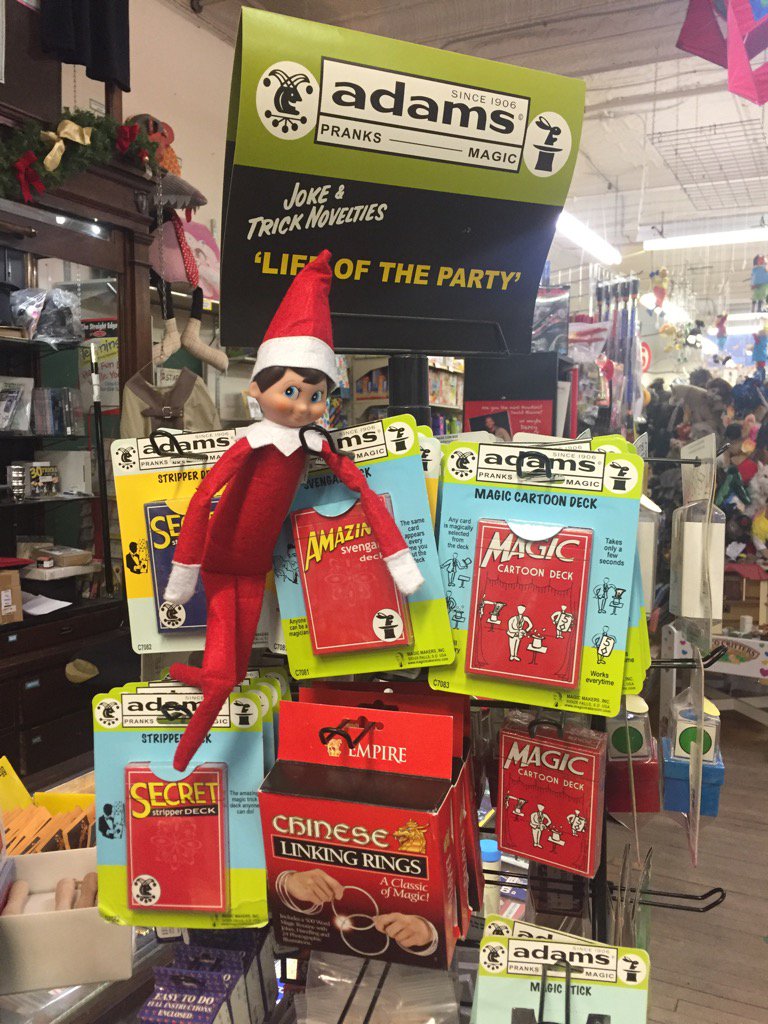 It’s a trick!
#ElfontheShelf