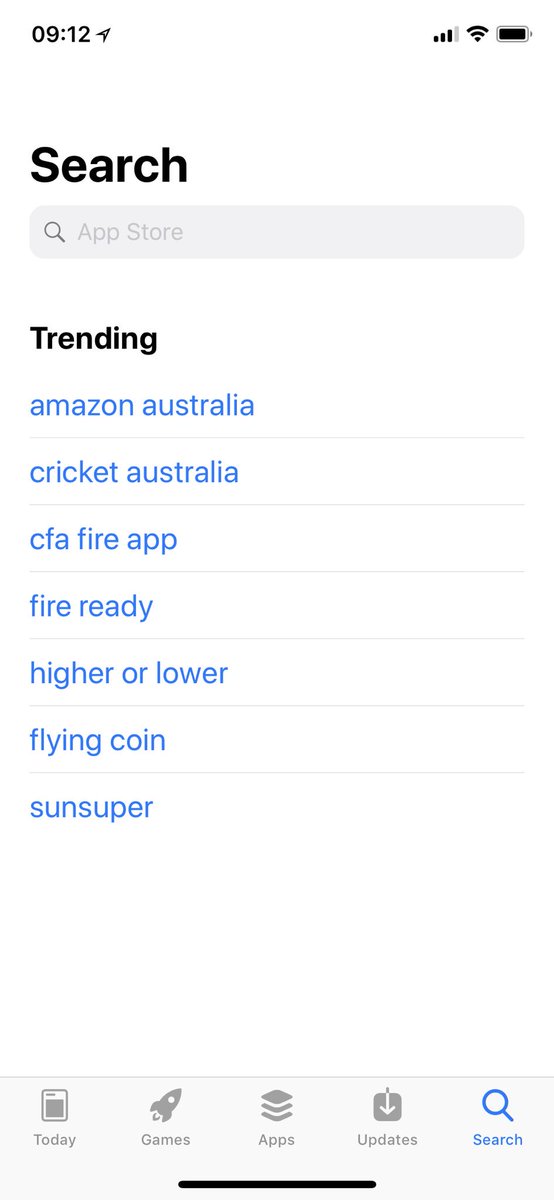 mo_far's tweet image. iOS App Store trending searches has “Amazon Australia” as the top term. Let’s see if the rumoured 2pm launch is accurate #amazonaustralia @ResolutionAU