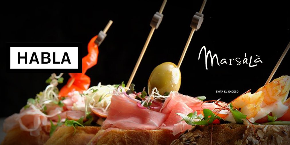 Disfruta de las mejores vistas, acompañado de tu HABLA preferido en #MarsalaCocinaConAcentos