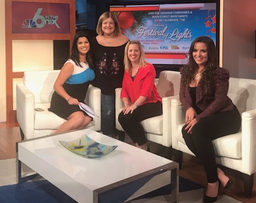 GiGiDiazLIVE's tweet photo. On @nbc6inthemix promoting the @town_of_miami_lakes #FestivalofLights! Come by the @939mia tent to win Janet Jackson tickets Saturday starting at 5p https://t.co/NZ7HGNPKOY