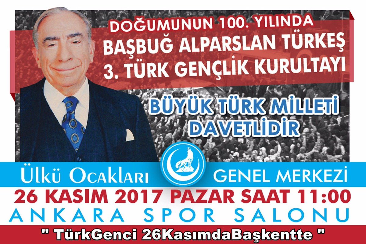" TürkGenci 26KasımdaBaşkentte "