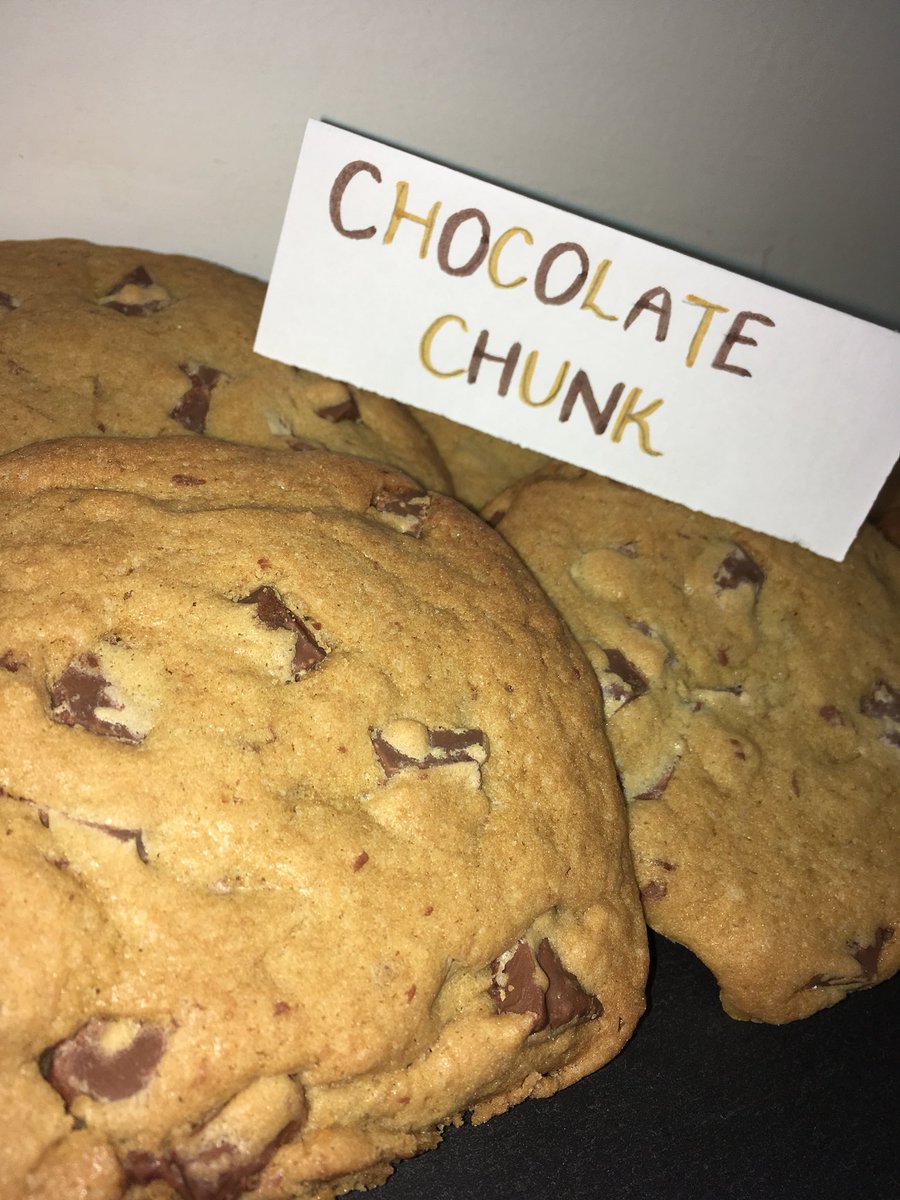 S’more Cupcake, Double Chocolate Chunk Cookie and Chocolate Chunk Cookie <a href="/TycoonInSchools/">Tycoon Enterprise Competition</a> #TiS2017