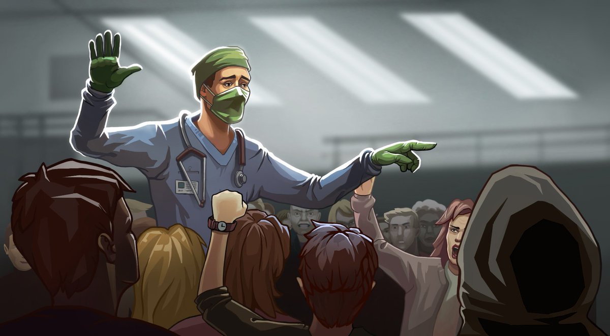 PlayQuarantine's tweet photo. What will you do when the panic sets in this holiday when the turkey is all gone? #PlayQuarantine now and save the world for 50% off! #SteamAutumnSale 

https://t.co/vygWyOXH3K https://t.co/ekKj2aQlgi