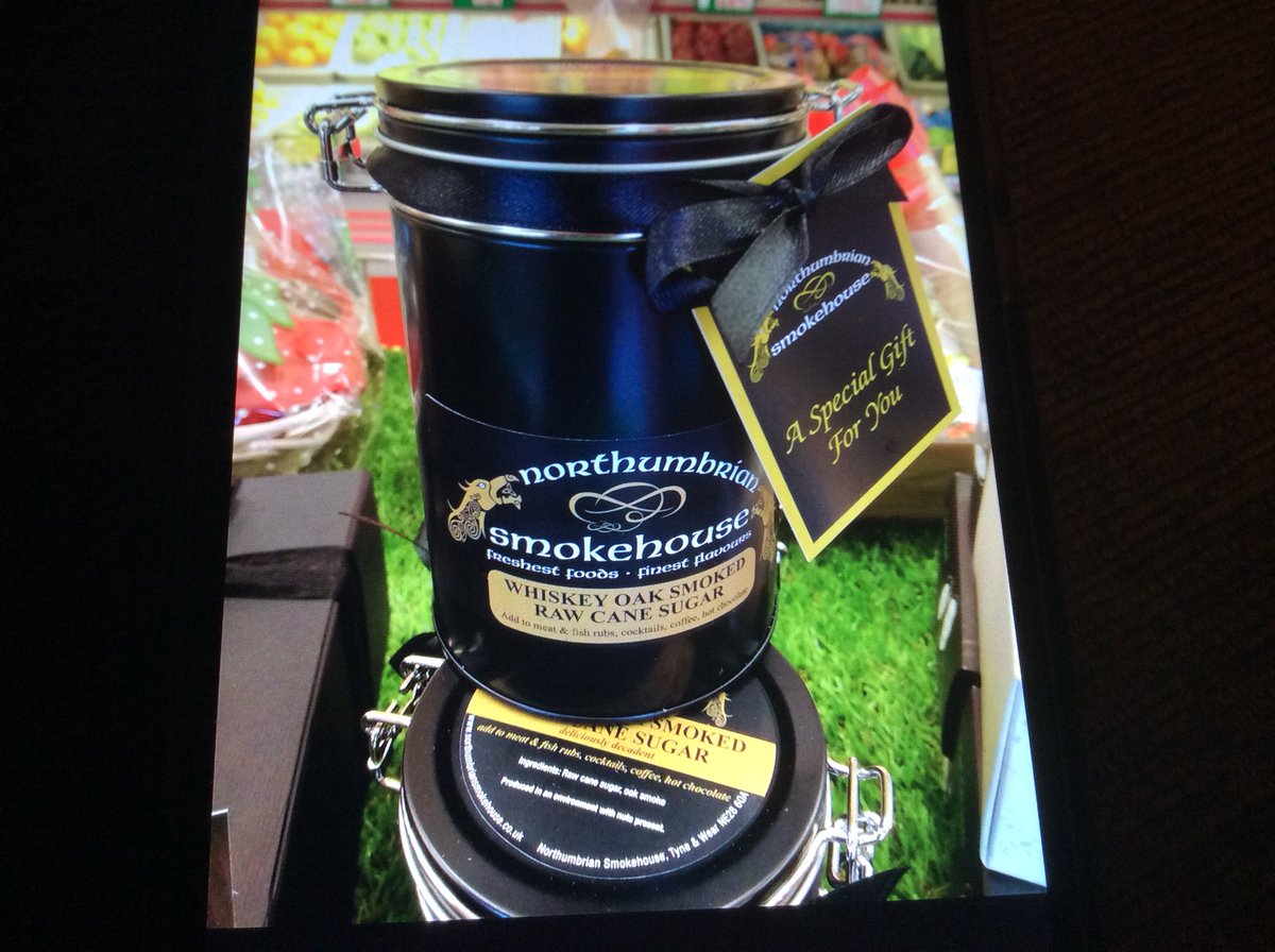 JamasCullCoats's tweet photo. @NbrianSmokehse Gift box and Smoked Whisky Cane Sugar available now. Also Smoked Blue Stilton and Smoked Mature Cheddar back in stock #localquality https://t.co/b51QCoMqEt