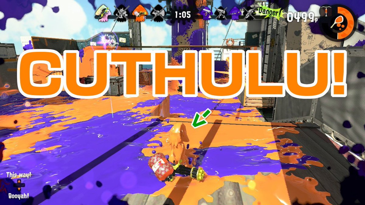 rex_shadao's tweet photo. Cuthulu!!! #Inkling #Squid #Midtransformation #Splatoon2 #NintendoSwitch https://t.co/dX46oepIjX