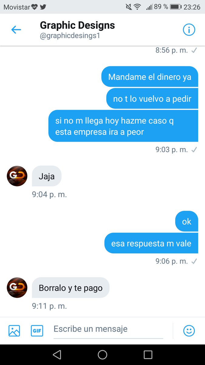IVI_DESIGNS's tweet photo. @graphicdesings1 es una empresa q estafa a sus diseñadores, llevo 1semana para q m pague diseños q ya he hecho y siempre pone una excusa. Se agradece mucho vuestra ayuda

RT🔄 para difundir https://t.co/oL7Bn7V4Gp