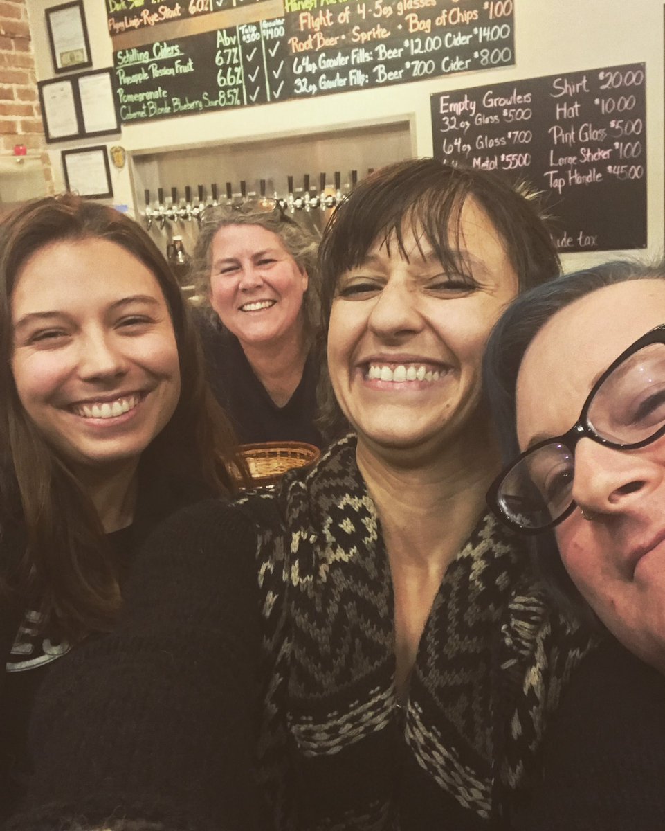 PinkBootsSEA's tweet photo. Great meeting hosted by Mary at @fourgeneralsbrewing going over draft cleaning and sharing about her trip to Germany with the Pink Boots Soceity's Beer, Brats, and Beyond tour! Thanks again for hosting Mary! @pinkbootssociety #pinkbootssoceity #draftmaintenance #ladybrewers https://t.co/4niCKh1k3L