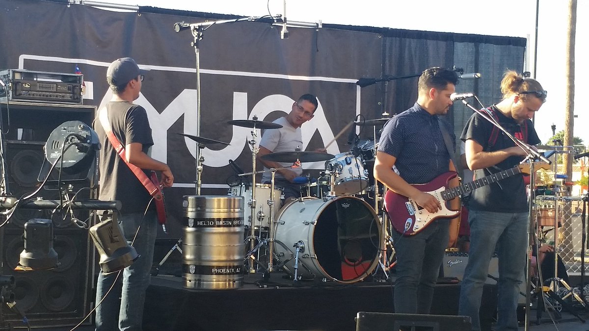 RedscueUnit's tweet image. At Helix Basin Brewing Co. Redscue Unit helping spreading the word... 3935 E Thomas Rd