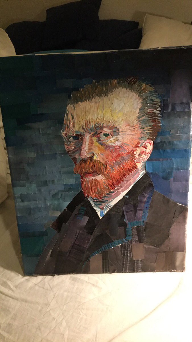 It took me almost 3 weeks💁🏻
Vincent Van Gogh