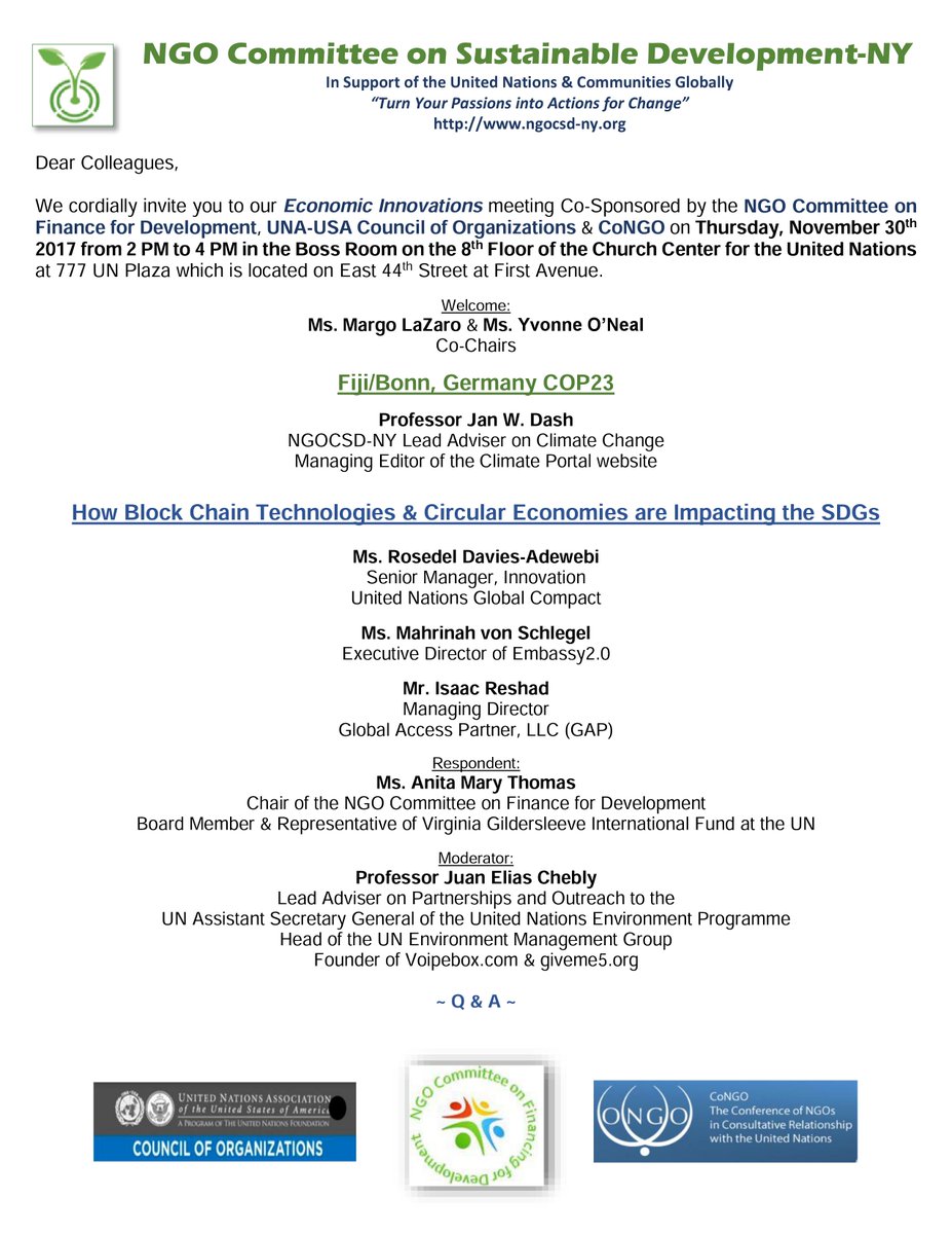 NGOCSDNY's tweet photo. Our meeting will be November 30! Don't miss it https://t.co/44tPXkf1AN