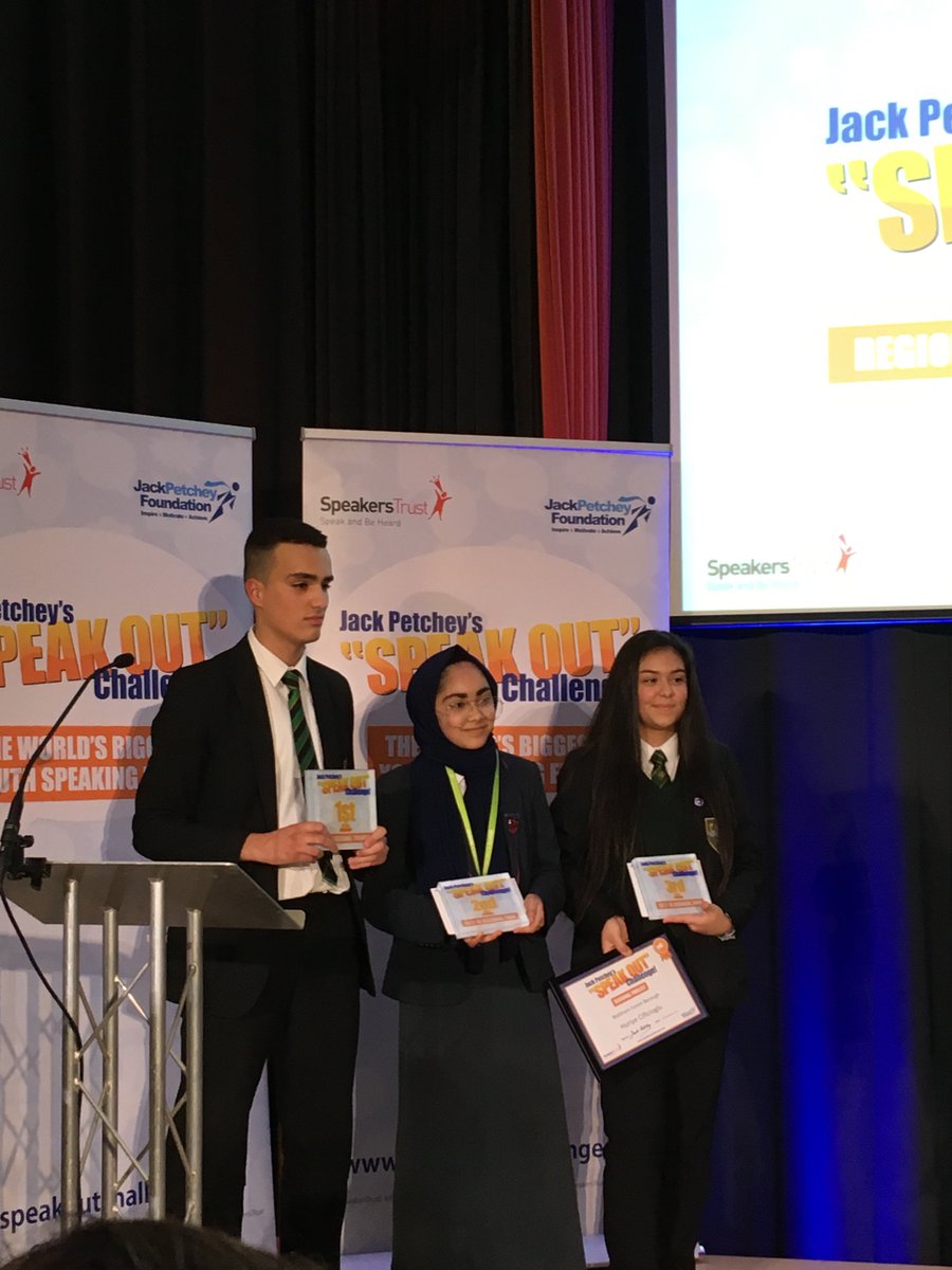 MrConwayAllen's tweet photo. Congratulations to The Waltham Forest Jack Petchey Speak Out Challenge Champion! Leytonstone School are so proud of you! @LeytonstoneSch @JPFoundation @SpeakersTrust https://t.co/4Xu1uZ4qC9