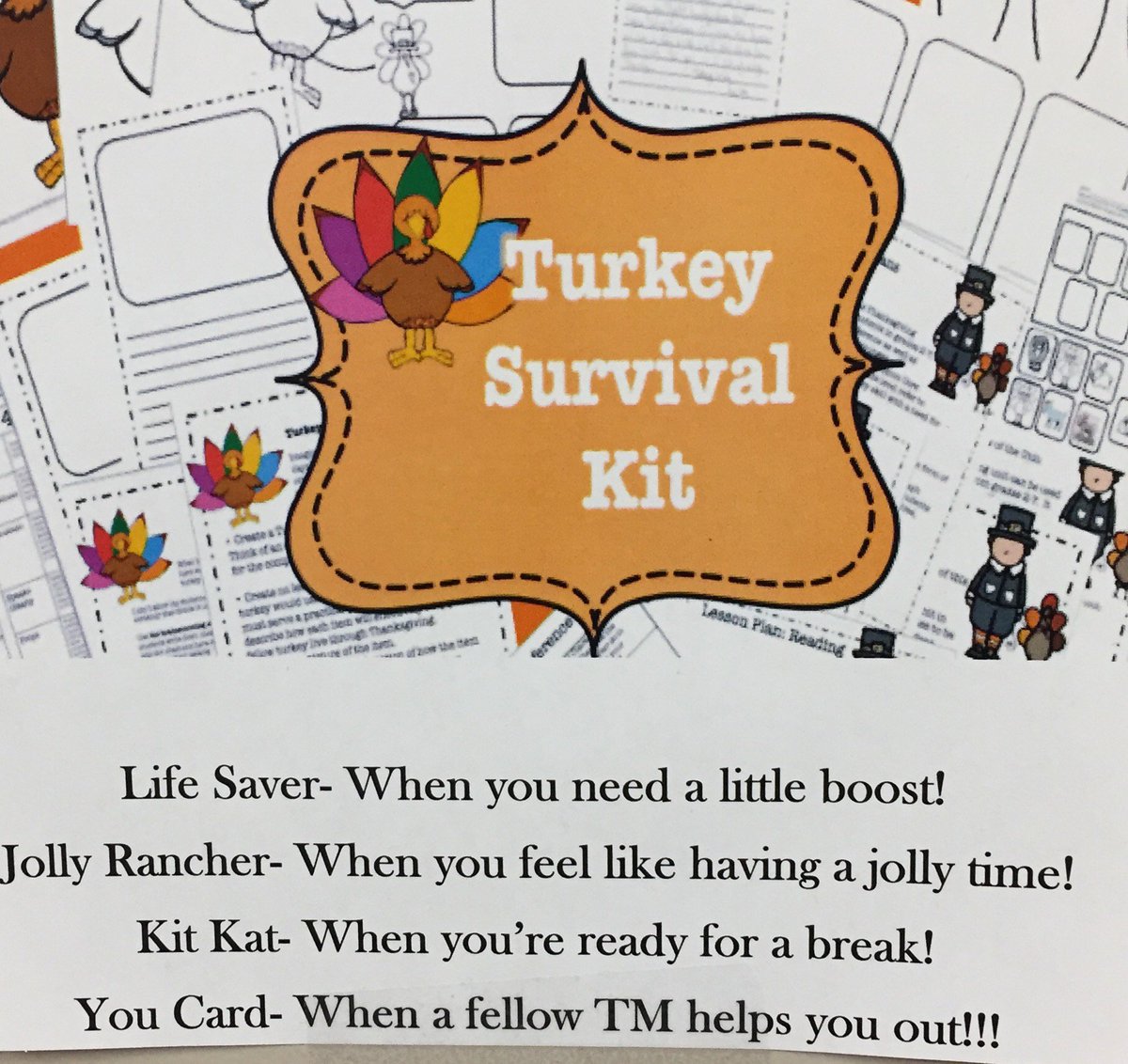 Turkey Survival Kits for our awesome team here at T2157!!! #blackfridayready #workwhereyou❤️ #T2157